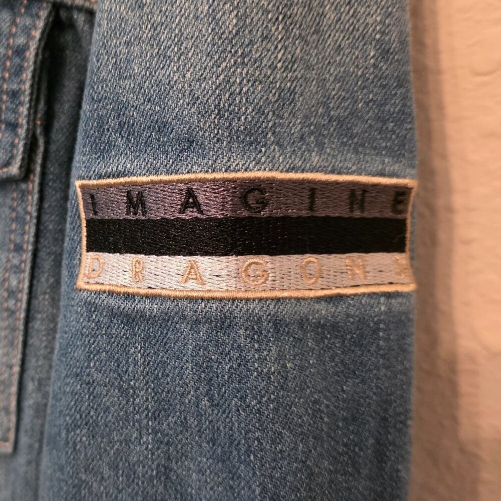 Imagine Dragons Men's Trucker Denim Jacket - Picture 2 of 8